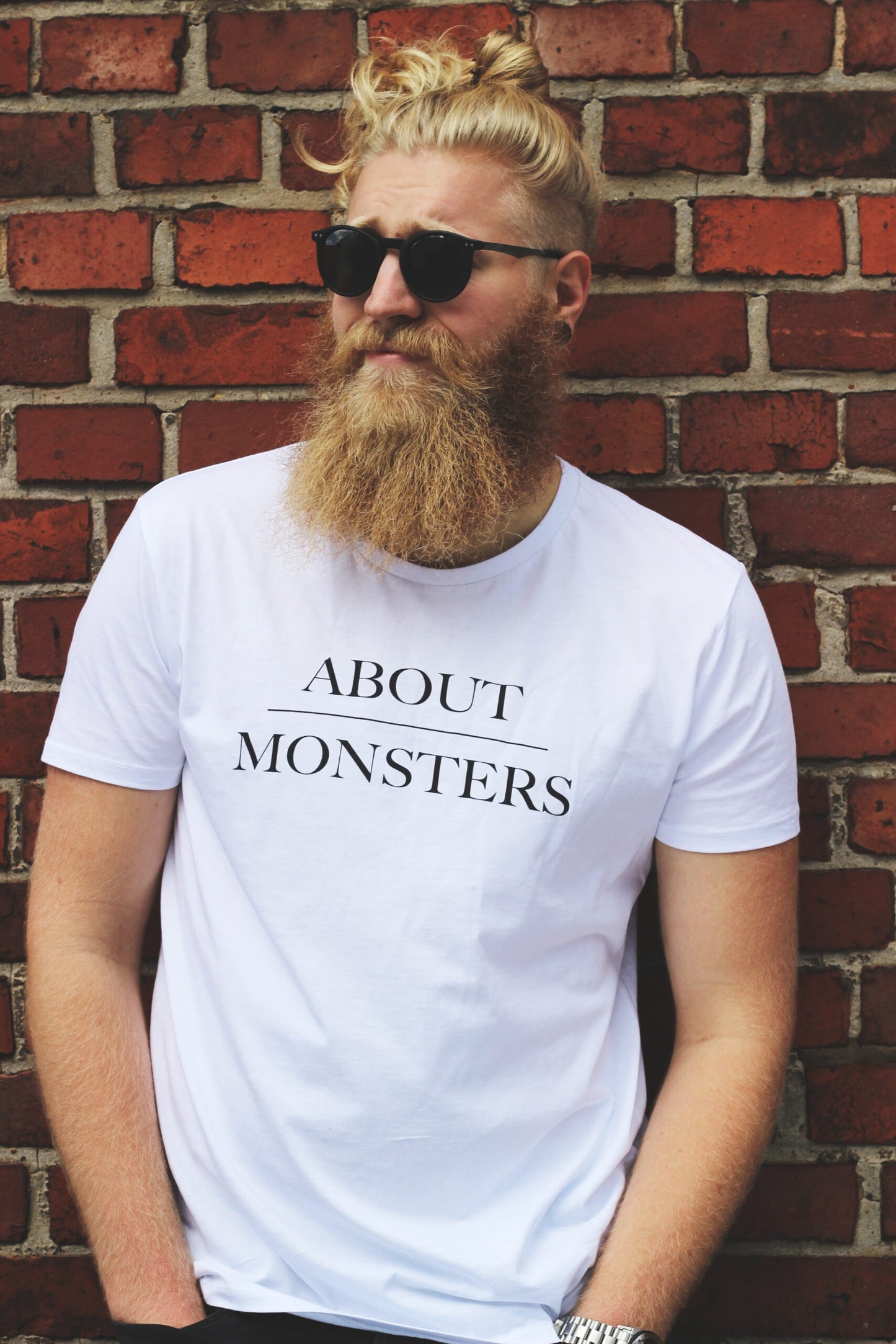 About Monsters T-Shirt White